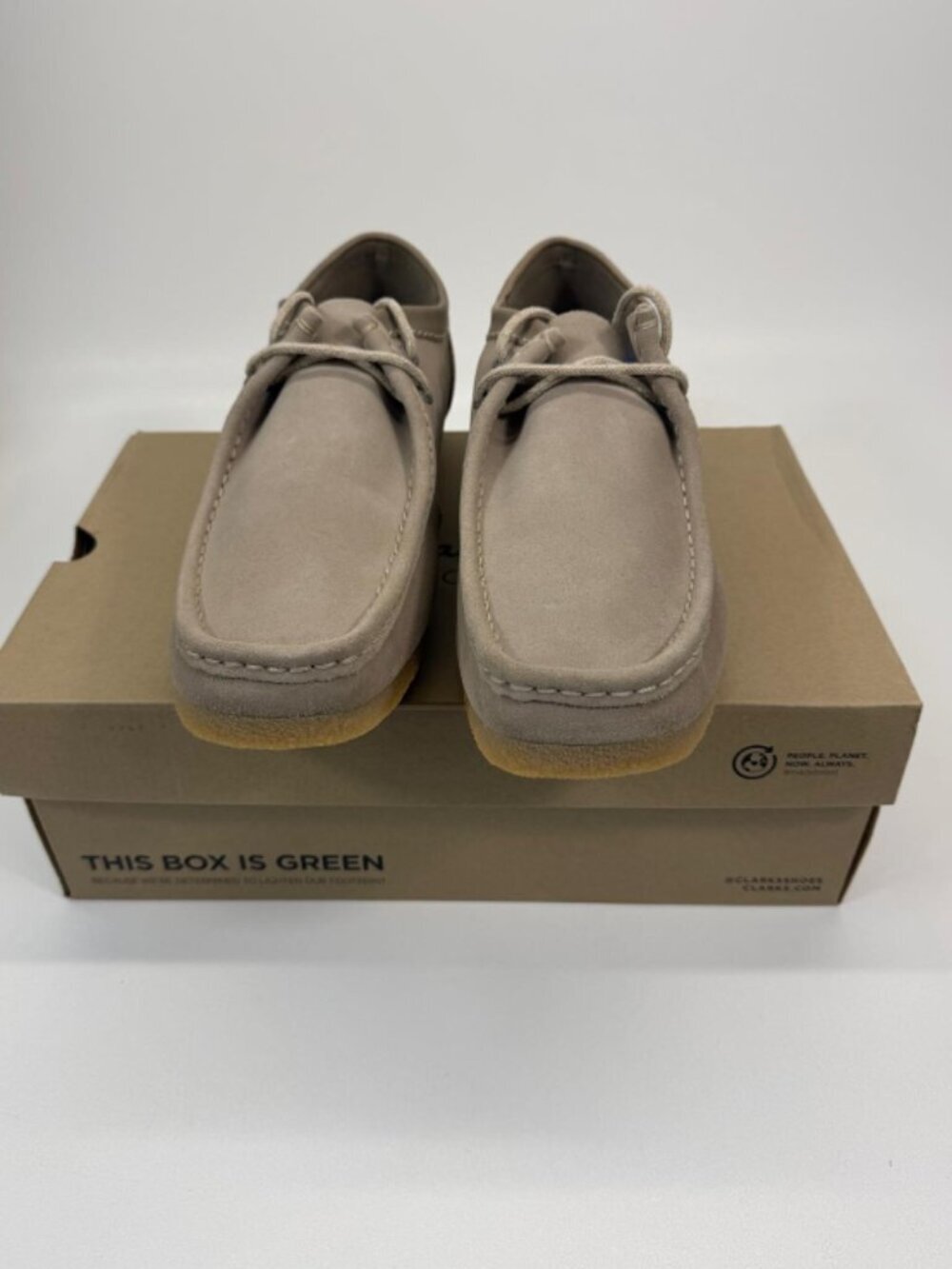 Clarks Men's Collection Shacre Ii Run Slip on Shoes - Sand Interest Suede Sz 13